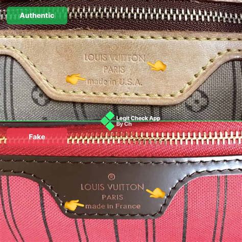 louis vuitton danube real vs fake|real louis vuitton.